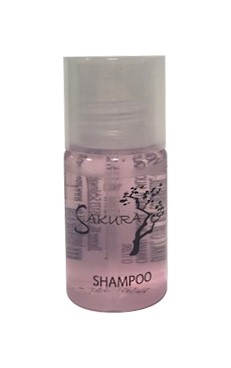 Sakura šampon lahvička 22ml | Hotelová kosmetika